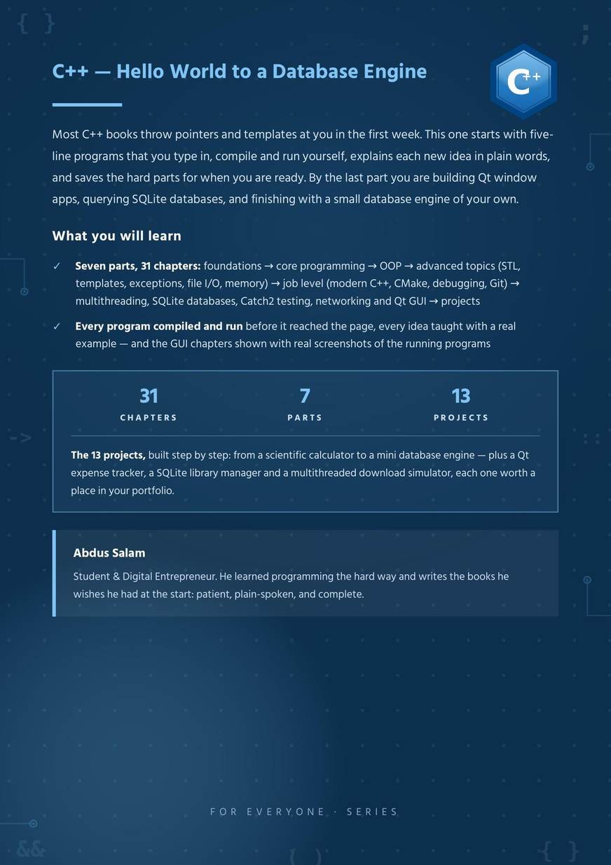 C++ for Everyone preview 2