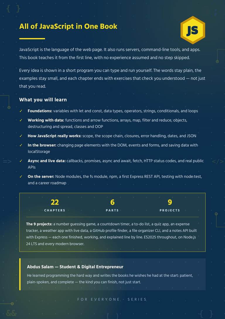 JavaScript for Everyone preview 2