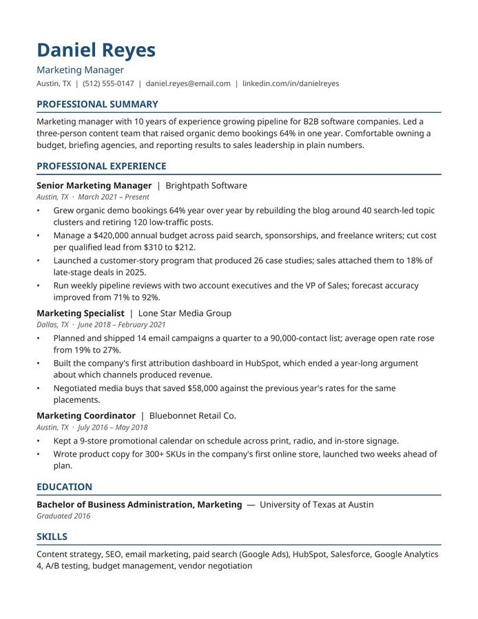 ATS Resume Templates for Engineers, Graduates, Office & Admin Staff, Sales and IT — 6 Word Templates + Writing Guide preview 2