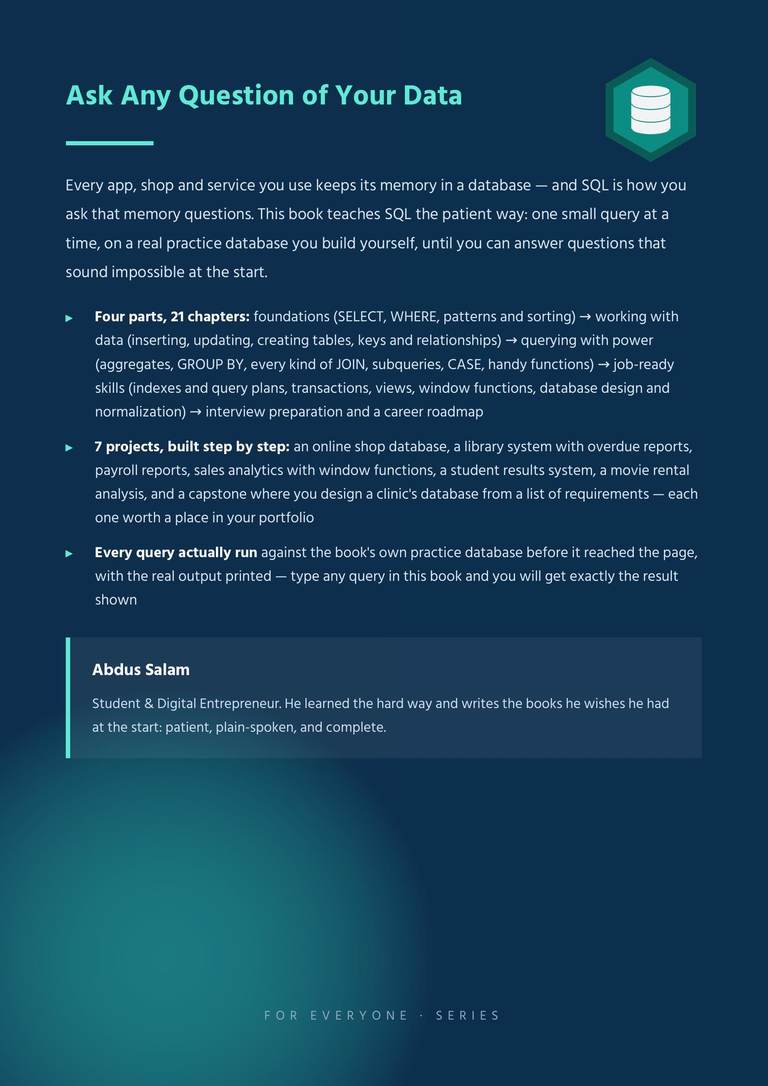 SQL for Everyone preview 2